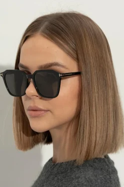 Tom Ford CZARNY Okulary przeciwsłoneczne