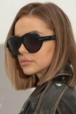Tom Ford CZARNY Okulary przeciwsłoneczne