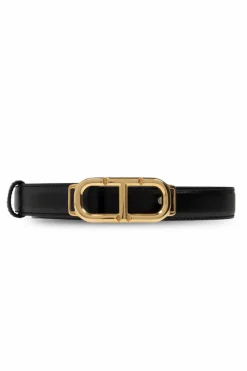 Tom Ford CZARNY Skórzany pasek