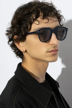 Tom Ford GRANATOWY Okulary przeciwsłoneczne
