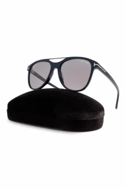 Tom Ford GRANATOWY Okulary przeciwsłoneczne