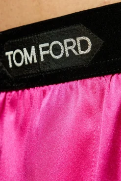 Tom Ford RÓŻOWY Bokserki z logo