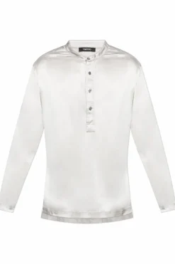 Tom Ford SREBRNY Góra od piżamy
