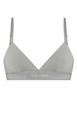 Tom Ford SZARY Biustonosz z logo