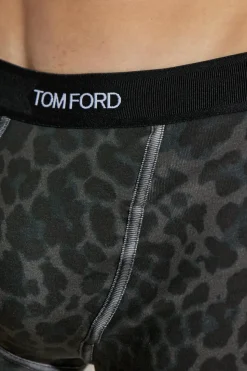 Tom Ford SZARY Bokserki z logo