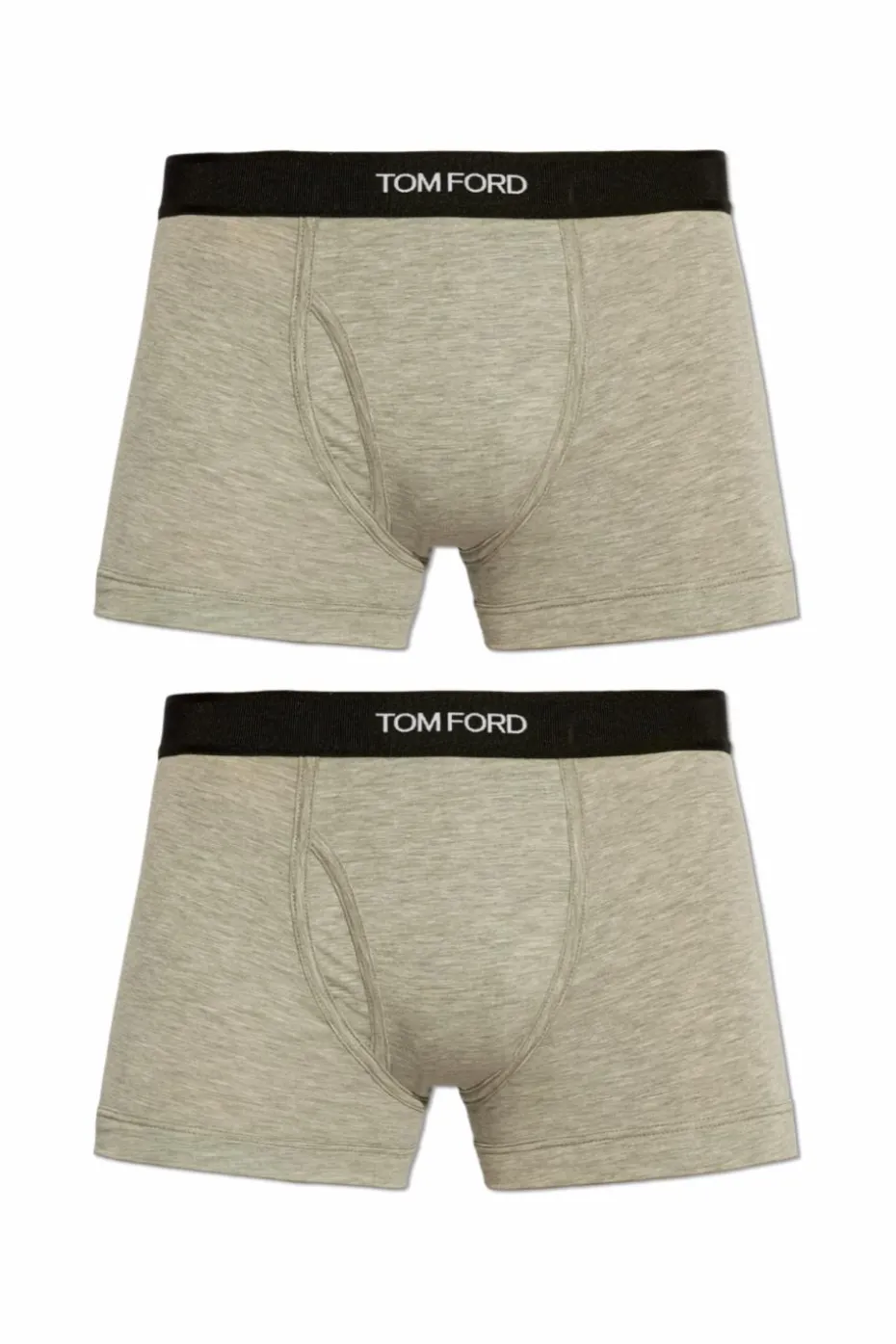 Tom Ford SZARY Dwupak bokserek z logo