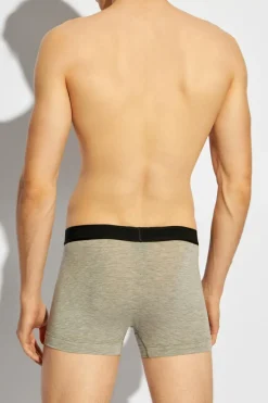 Tom Ford SZARY Dwupak bokserek z logo