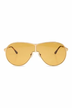 Tom Ford ŻÓŁTY Okulary przeciwsłoneczne