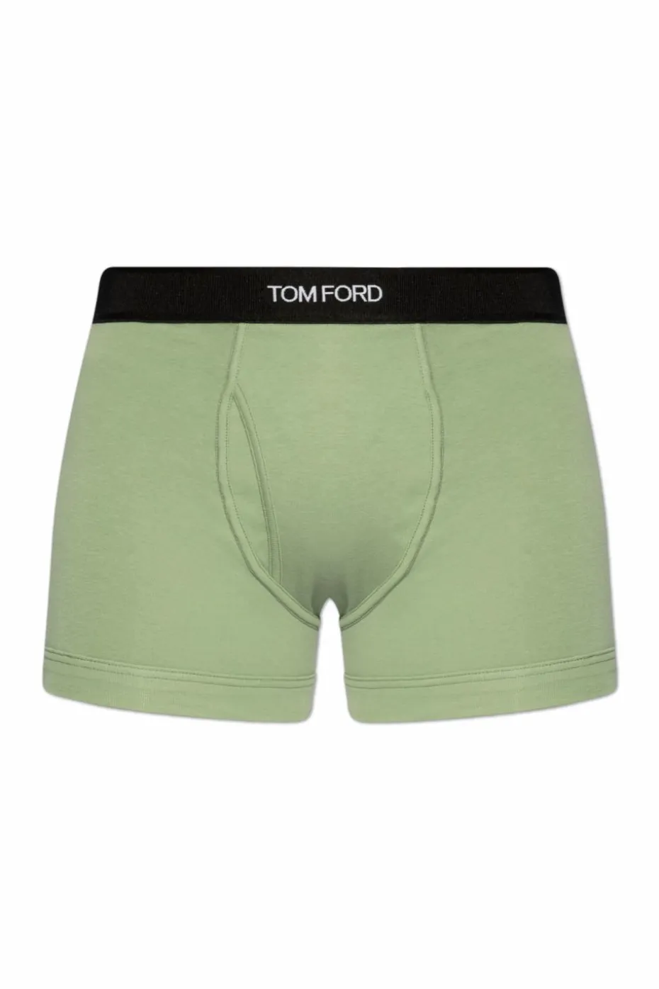 Tom Ford ZIELONY Bawełniane bokserki