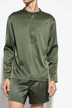 Tom Ford ZIELONY Góra od piżamy