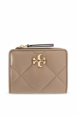 Tory Burch beżowy Portfel `Kira`