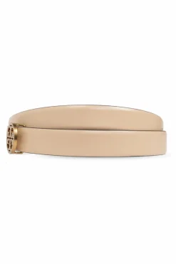 Tory Burch beżowy Skórzany pasek