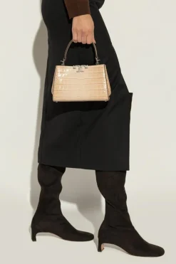 Tory Burch beżowy Torba do ręki `Eleanor`
