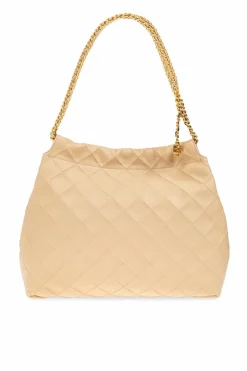 Tory Burch beżowy Torba 'Fleming`