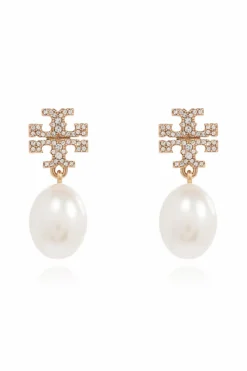 Tory Burch BIAŁY Kolczyki ‘Kira’