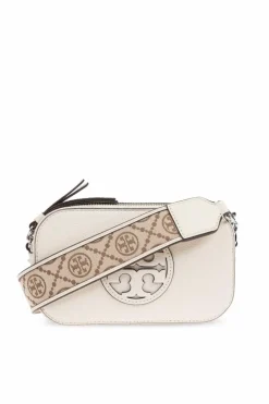Tory Burch BIAŁY Torba na ramię `Miller Mini`