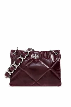 Tory Burch BORDO Torba na ramię `Kira Diamond`