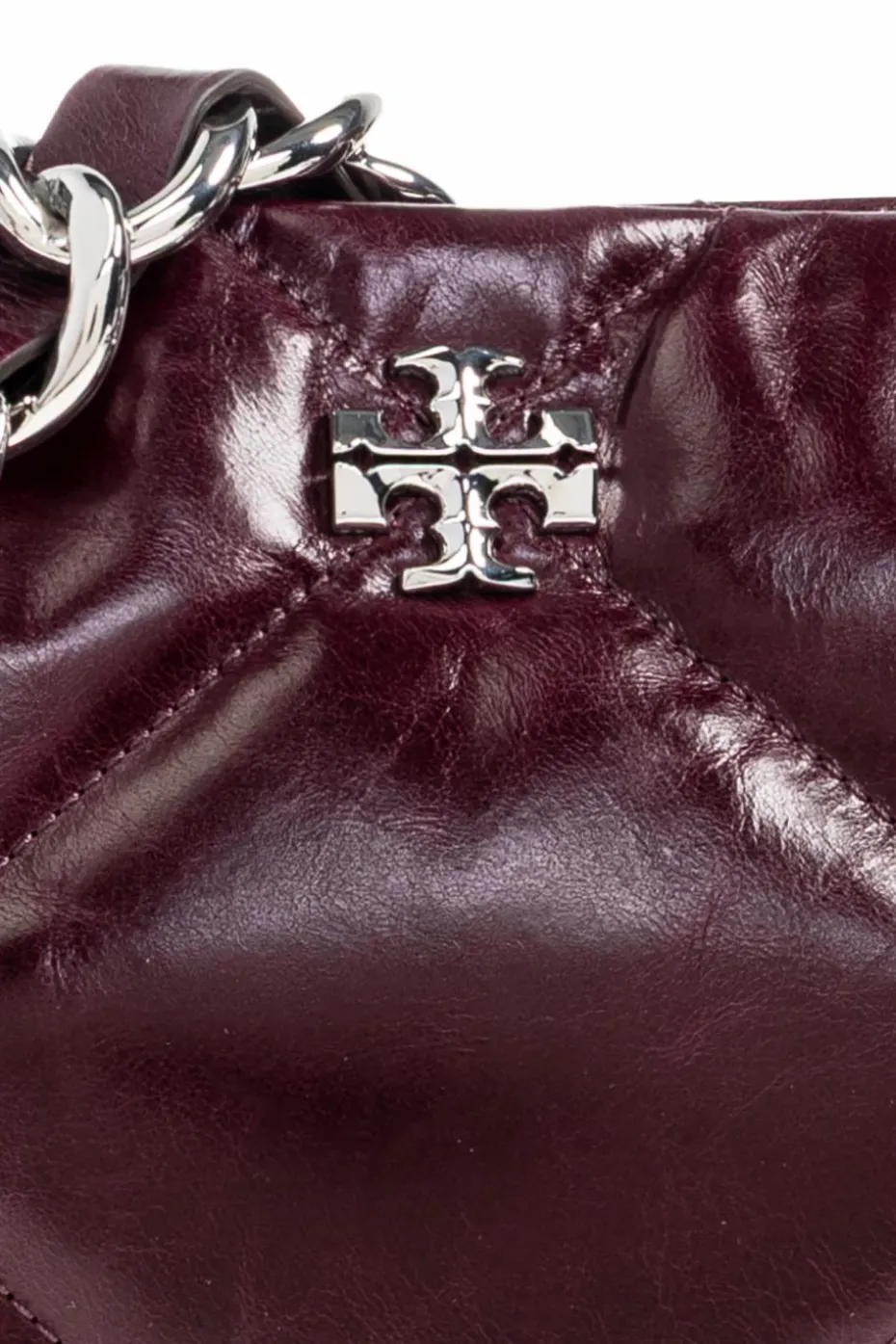 Tory Burch BORDO Torba na ramię `Kira Diamond`