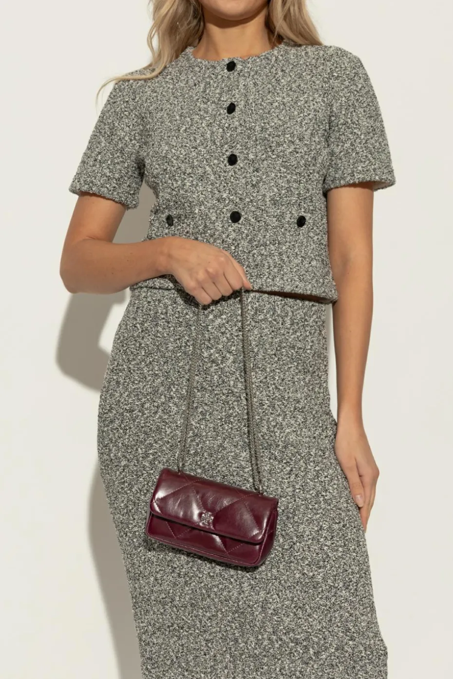 Tory Burch BORDO Torba na ramię `Kira`