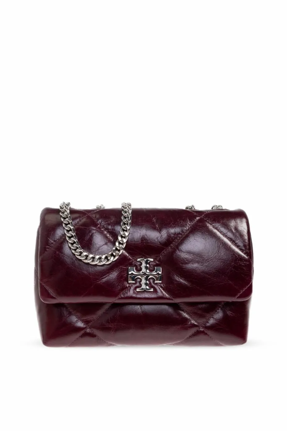 Tory Burch BORDO Torba na ramię `Kira Diamond`