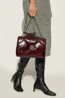 Tory Burch BORDO Torba na ramię `Kira Diamond`