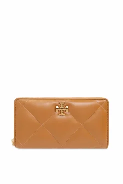 Tory Burch BRĄZOWY Portfel `Kira`