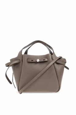 Tory Burch BRĄZOWY Torba do ręki `Romy`