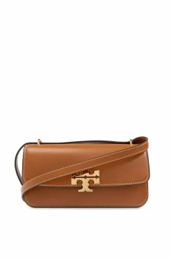 Tory Burch BRĄZOWY Torba na ramię `Eleanor Small`