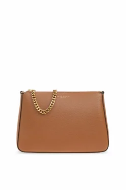 Tory Burch BRĄZOWY Torba na ramię `Perry`