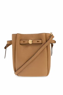 Tory Burch BRĄZOWY Torba na ramię `Romy`