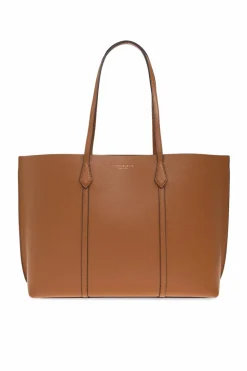 Tory Burch BRĄZOWY Torba `Perry` typu `shopper`