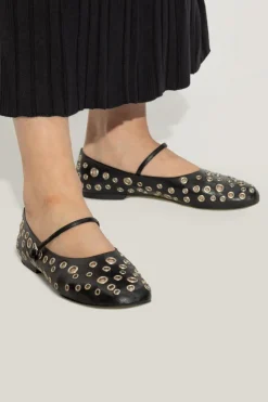 Tory Burch CZARNY Baleriny `Mary Jane`