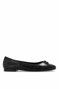 Tory Burch CZARNY Baleriny ‘Cap-Toe’