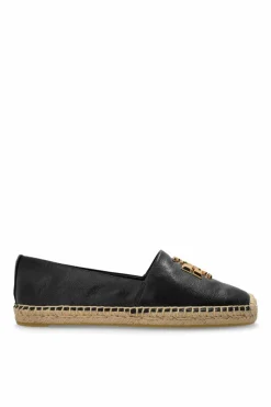 Tory Burch CZARNY Espadryle `Eleanor`