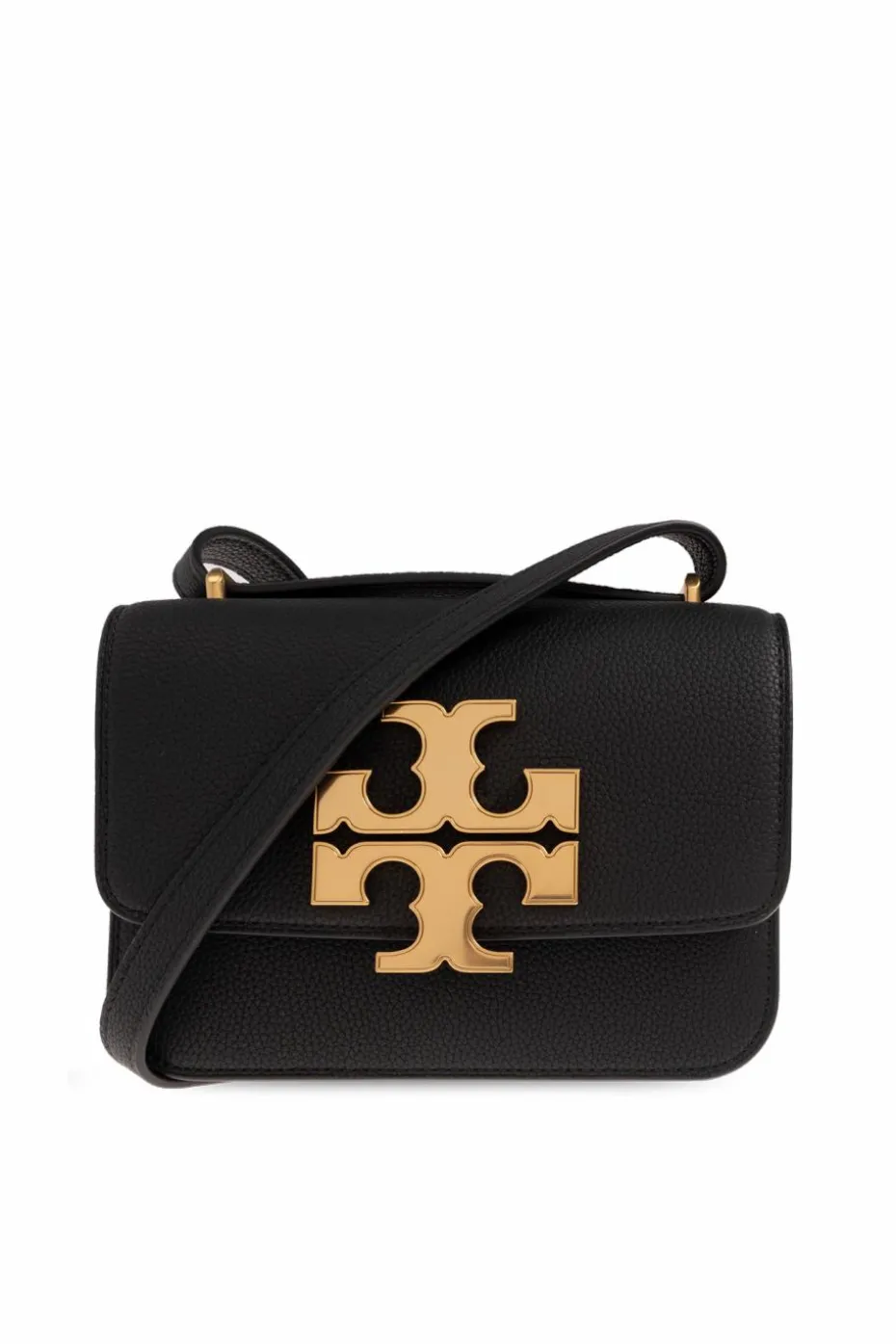 Tory Burch CZARNY Skórzana torba na ramię ‘Eleanor Small’