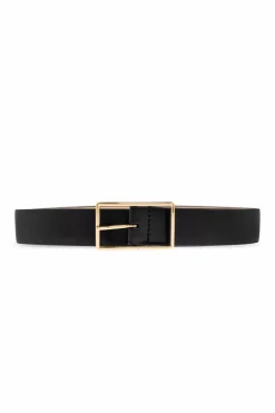 Tory Burch CZARNY Skórzany pasek