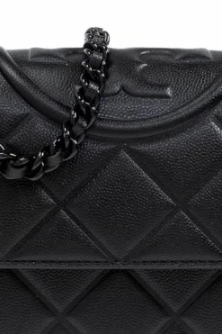 Tory Burch CZARNY Torba na ramię `Fleming Small`