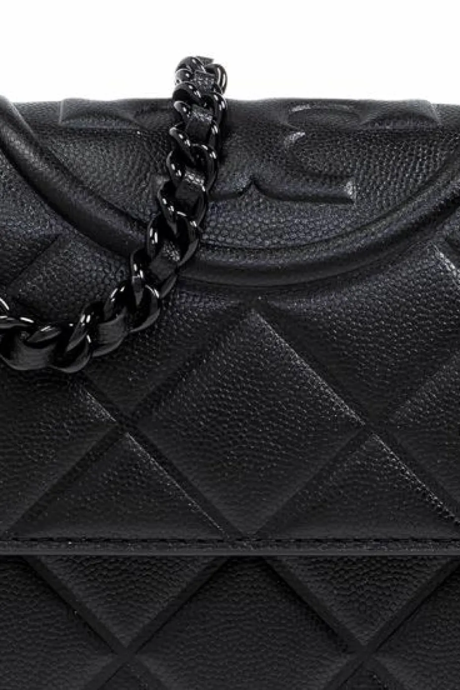 Tory Burch CZARNY Torba na ramię `Fleming Small`