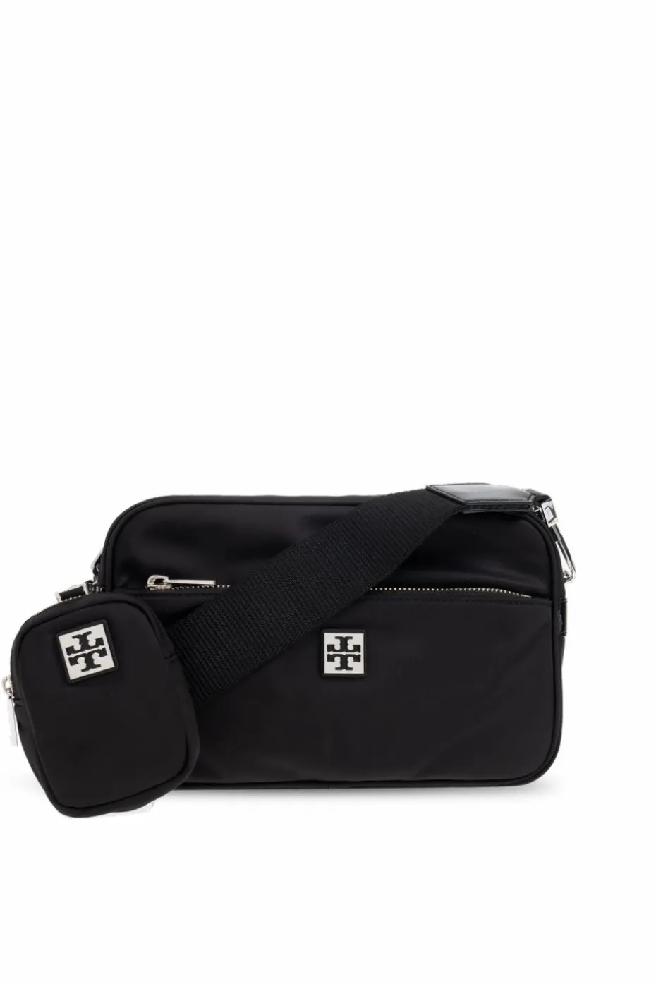 Tory Burch CZARNY Torba na ramię z logo