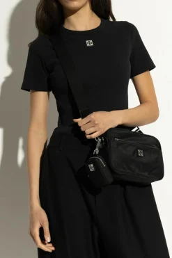 Tory Burch CZARNY Torba na ramię z logo