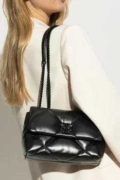 Tory Burch CZARNY Torba na ramię `Kira Diamond`