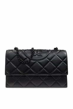 Tory Burch CZARNY Torba na ramię `Fleming`