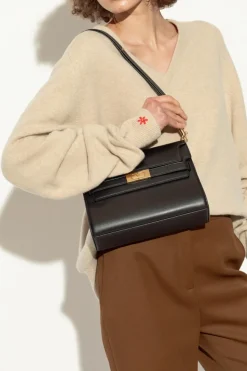Tory Burch CZARNY Torba na ramię `Lee Radziwill`