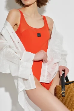 Tory Burch CZERWONY Jednoczęściowy kostium kąpielowy