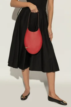 Tory Burch CZERWONY Torba na ramię `Pierced`