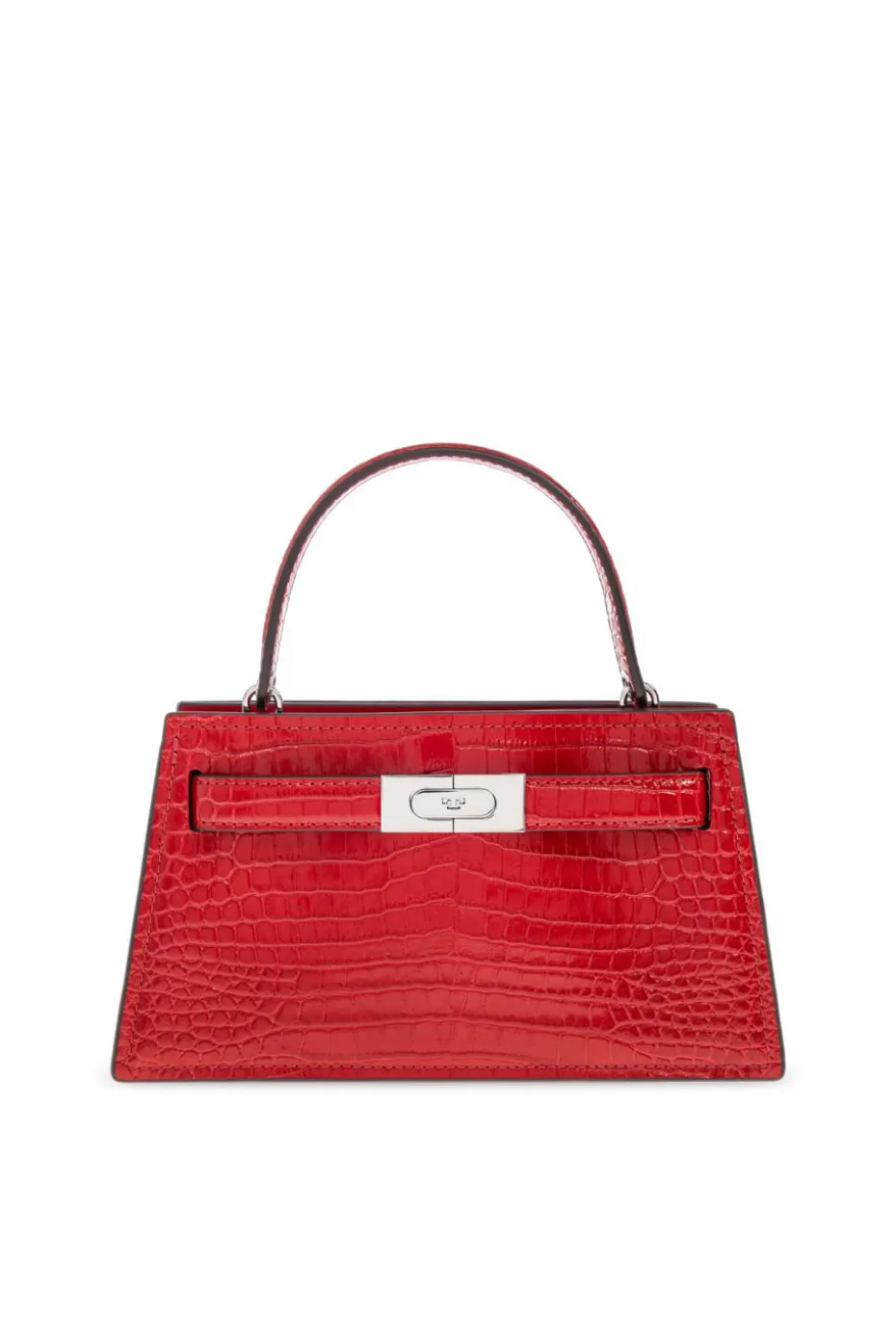Tory Burch CZERWONY Torba do ręki `Lee Radziwill Mini`