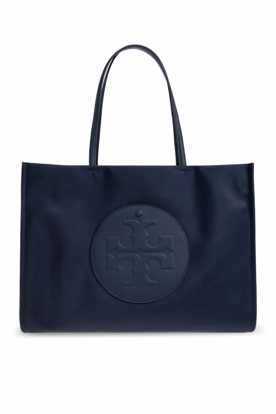 Tory Burch GRANATOWY Torba `Ella` typu `shopper`
