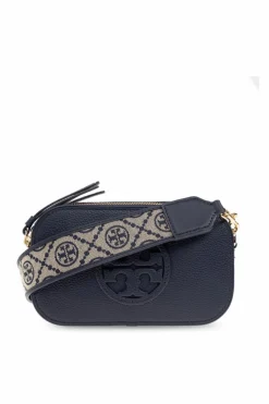 Tory Burch GRANATOWY Torba na ramię `Miller Mini`