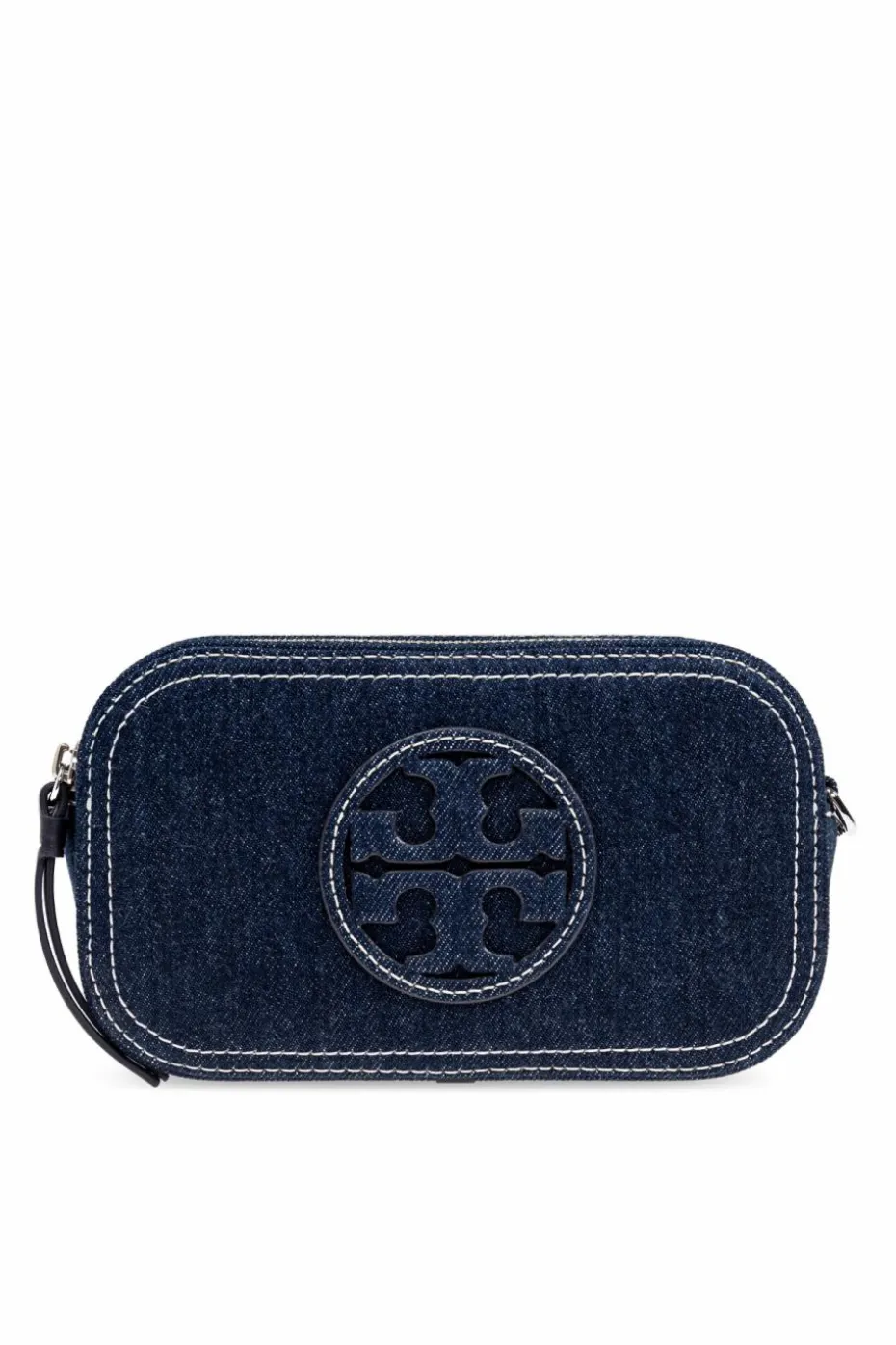 Tory Burch GRANATOWY Torba na ramię `Miller Mini`