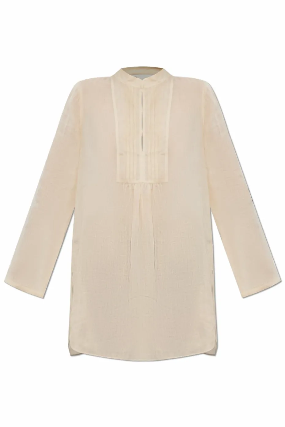 Tory Burch kremowy Top z długimi rękawami